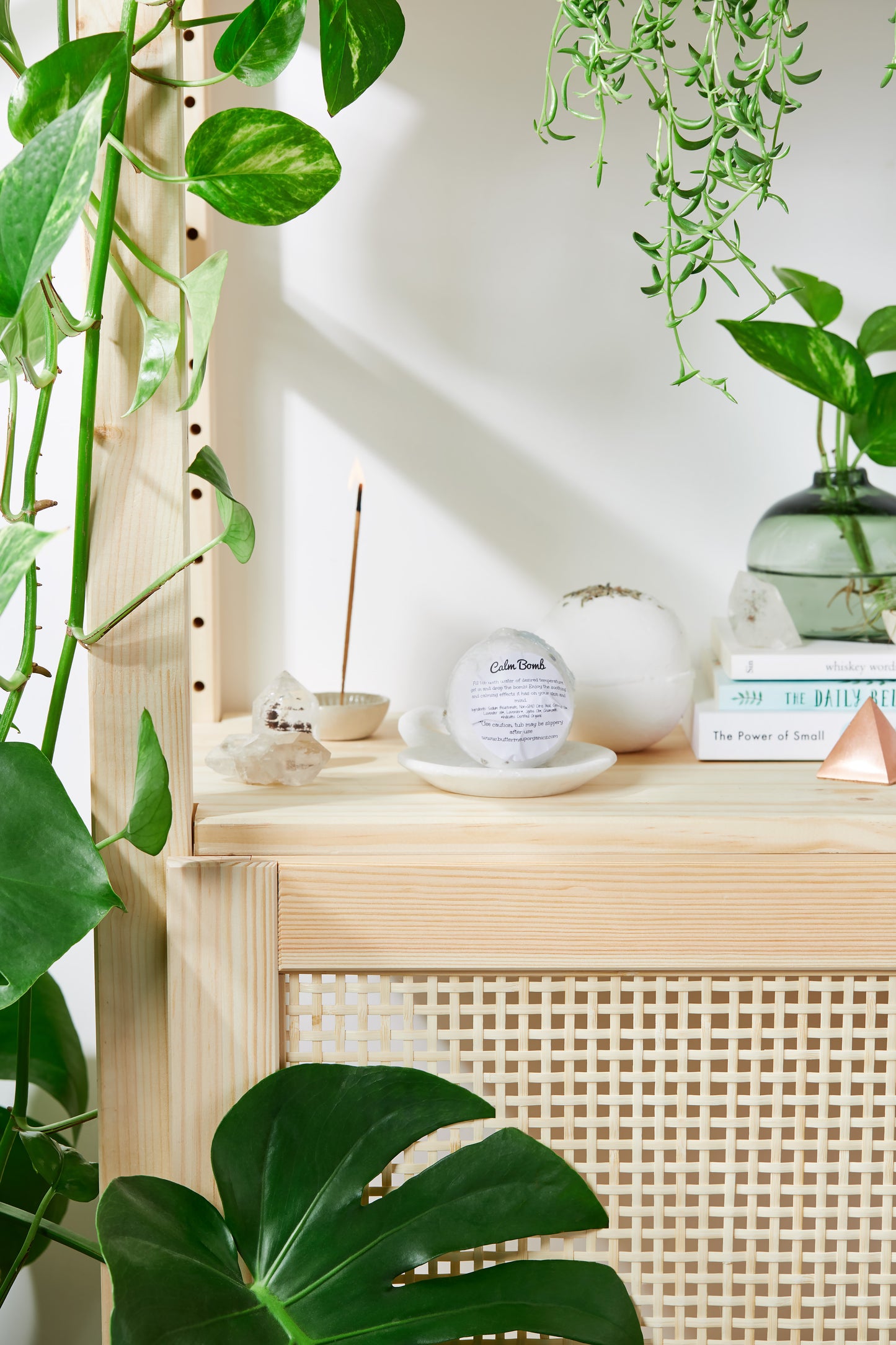 Bombe de bain biologique Calm Bomb - DEUX TAILLES lavande
