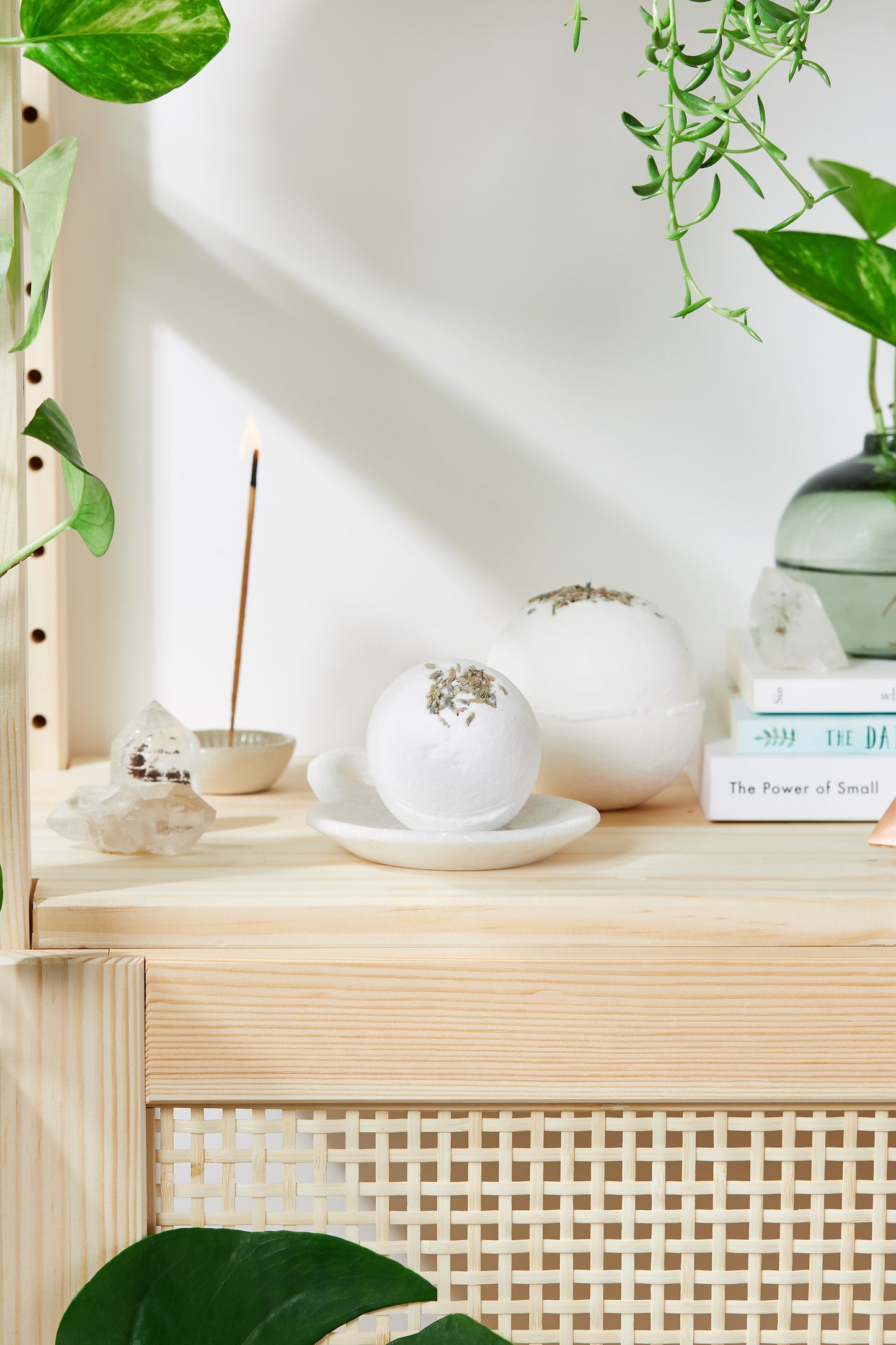 Bombe de bain biologique Calm Bomb - DEUX TAILLES lavande