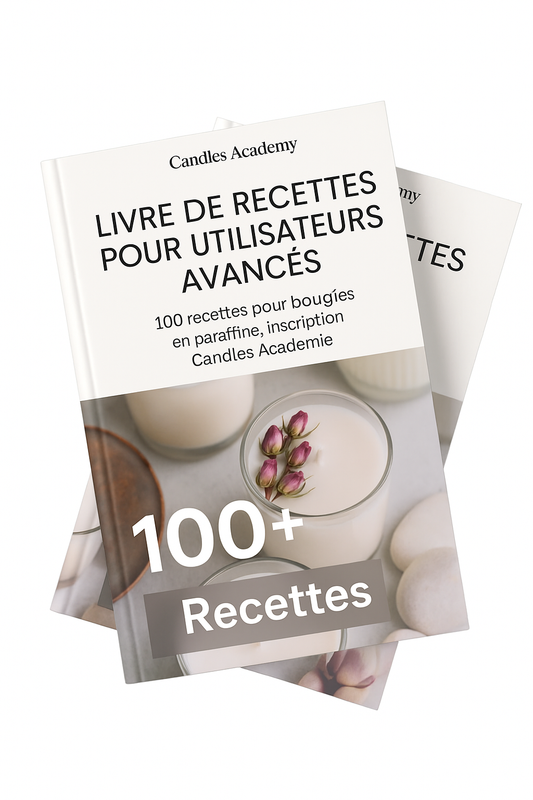 Livre de recettes avancées - 100 recettes de la Candle Academy